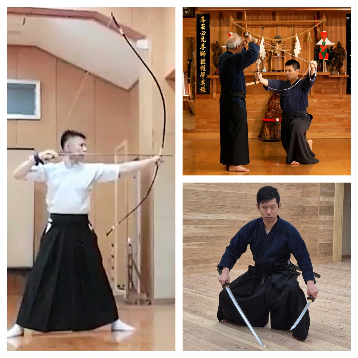 剣術(刀術)・二刀術・棒術・鎖鎌術・弓道・空手道
仲宗根　朋成
