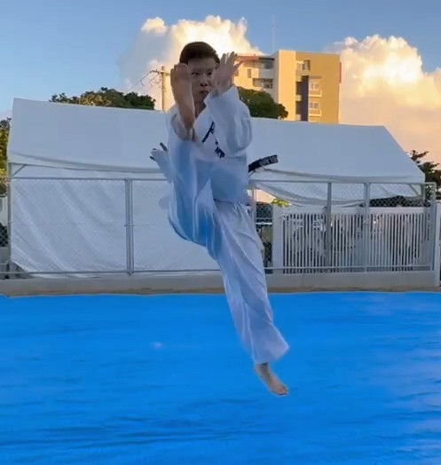 沖縄剛柔流空手道　スーパーリンペイ
仲宗根　朋成