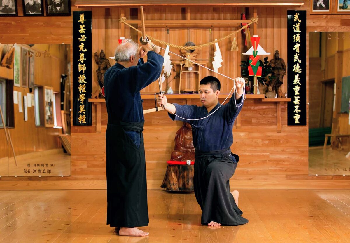 Tomonari Nakasone Shinto Muso-ryu Jodo