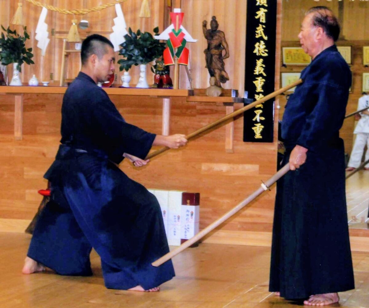 Tomonari Nakasone Shinto Muso-ryu Jodo